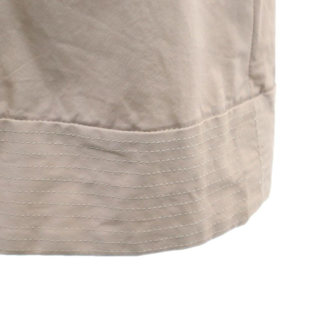 GIVENCHY Short sleeve Stand collar flare Knee-length dress 42 Beige Women Used