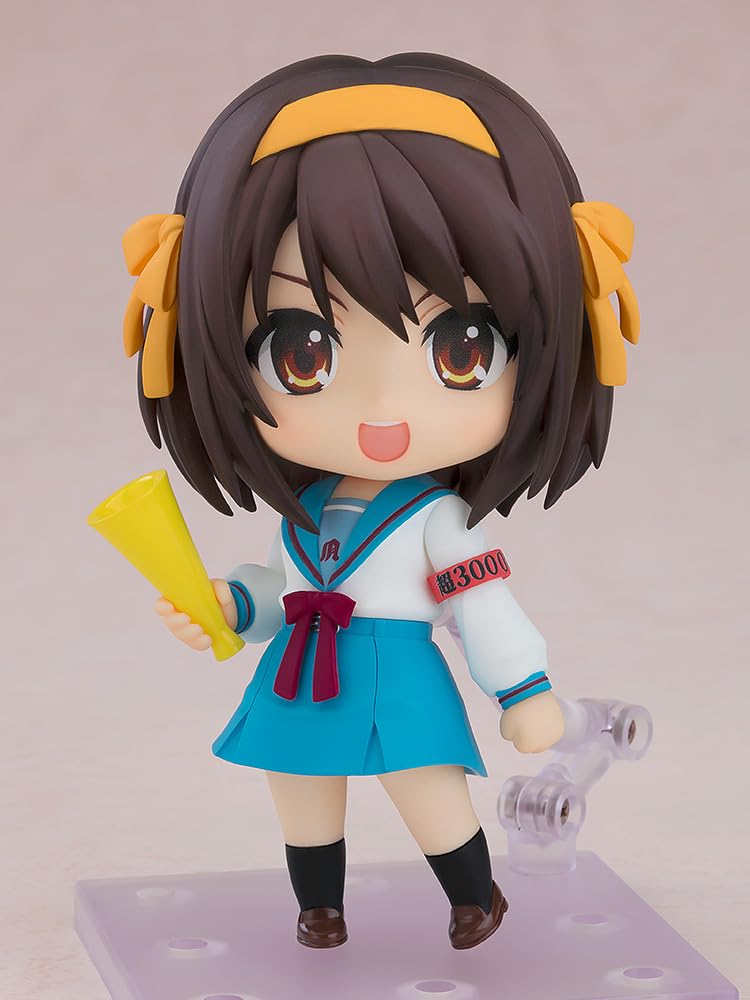 Good Smile Company Nendoroid The Melancholy of Haruhi Suzumiya Haruhi Plastic Painted Movable Figure 2.0 Non-scale