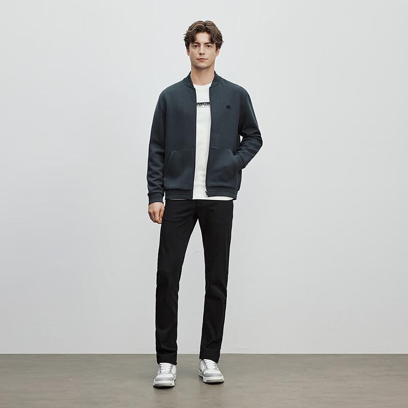 Erdos EMZ Men's Casual Baseball Collar Knitted Jacket 9D7501809