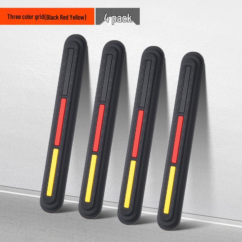 Universal Car Door and Mirror Anti-Collision Sticker - Thickened Edge Protection Strip, Anti-Bump, Anti-Scratch