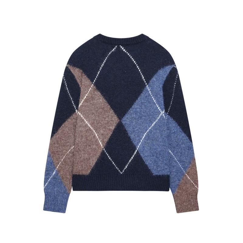 2026 Womens Long Sleeve Round Neck Knit Sweater With Regular Fit Soft Comfortable Pullover