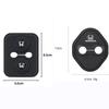 4Pcs Car Door Lock Protective Cover Auto Sticker Accessories For Honda Civic FIT Accord Prelude CRV 5th Mugen City CRZ CRX Jazz RG0