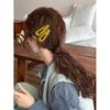 Korean Velvet Water Drop Hair Clip for Women - 2025 Versatile Bangs & Side Hair Accessory