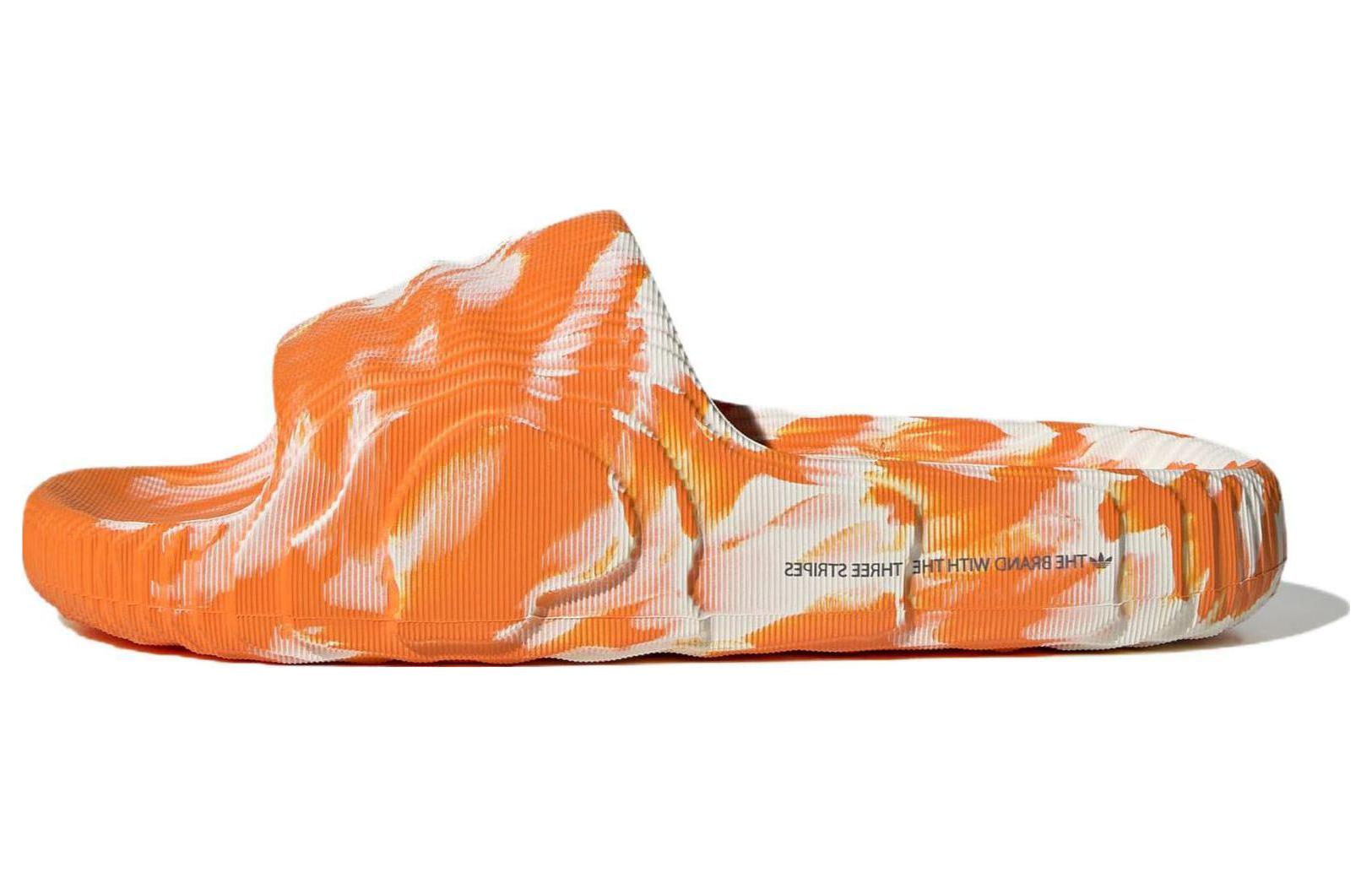 Adidas Adilette 22 Slides  Bright Orange  IE7724 38