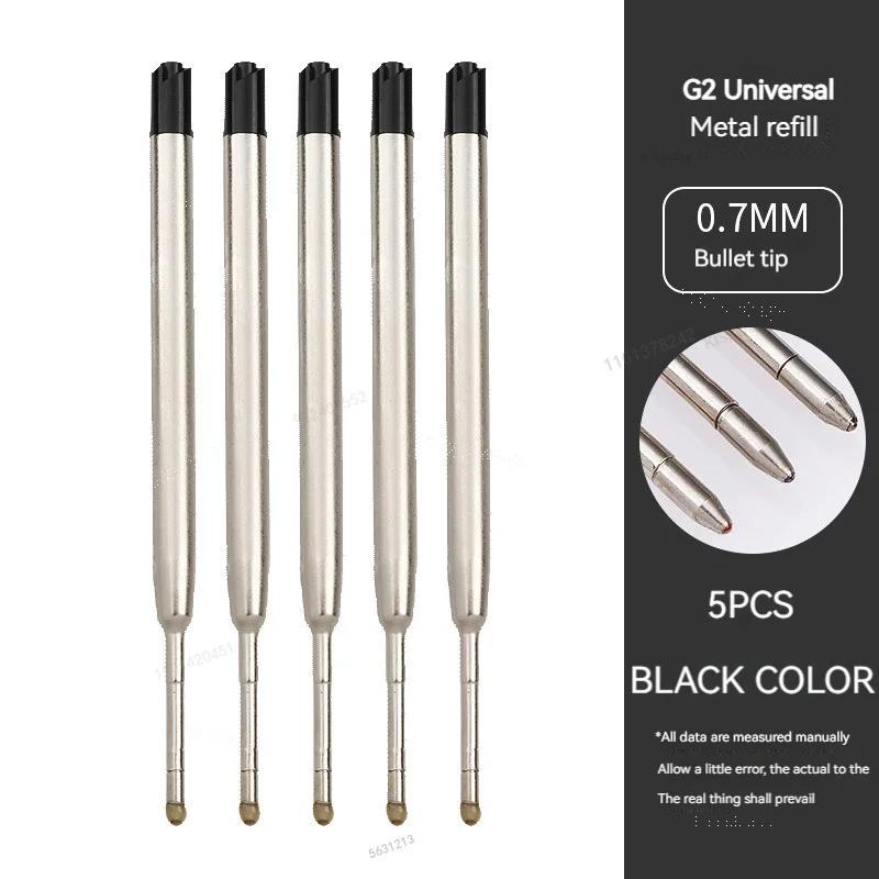 5-20pcs L:3.9 In/99mm Ballpoint Pen G2 Refills for Medium Point Blue Red Black Ink Rods for Office Stationery School Supplies