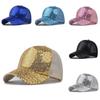 New Color Changing Breathable Baseball Cap With Sequins For Men And Women Summer Fashion