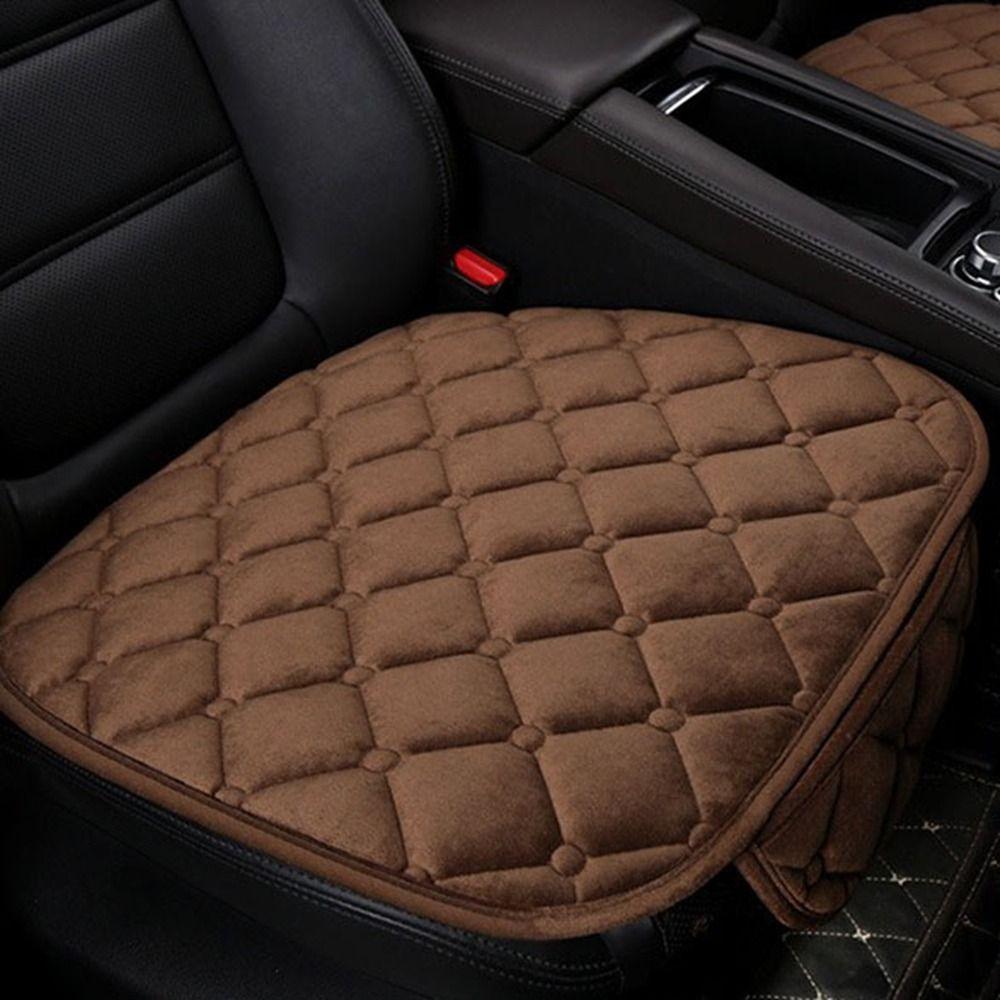Anti-slip Auto Seat Cushion Plush Auto Protector Mat Practical Winter Car Seat Cover SUV