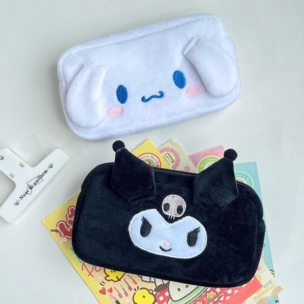 Cute 3D Cartoon Pencil Case: My Melody, Cinnamoroll, Kuromi, KT Cat