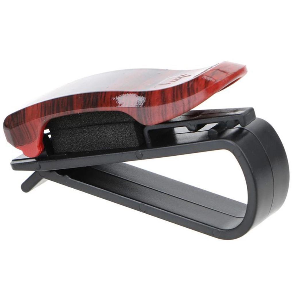 Sun Visor Sunglasses Clip Holder Eyeglasses Storage Fastener Sun Visor Clip-on Glass Case Car Visor Accessories