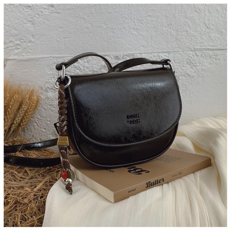 High-end Saddle Bag, Fashionable and Versatile Commuter Single-shoulder Bag, Crossbody Bag