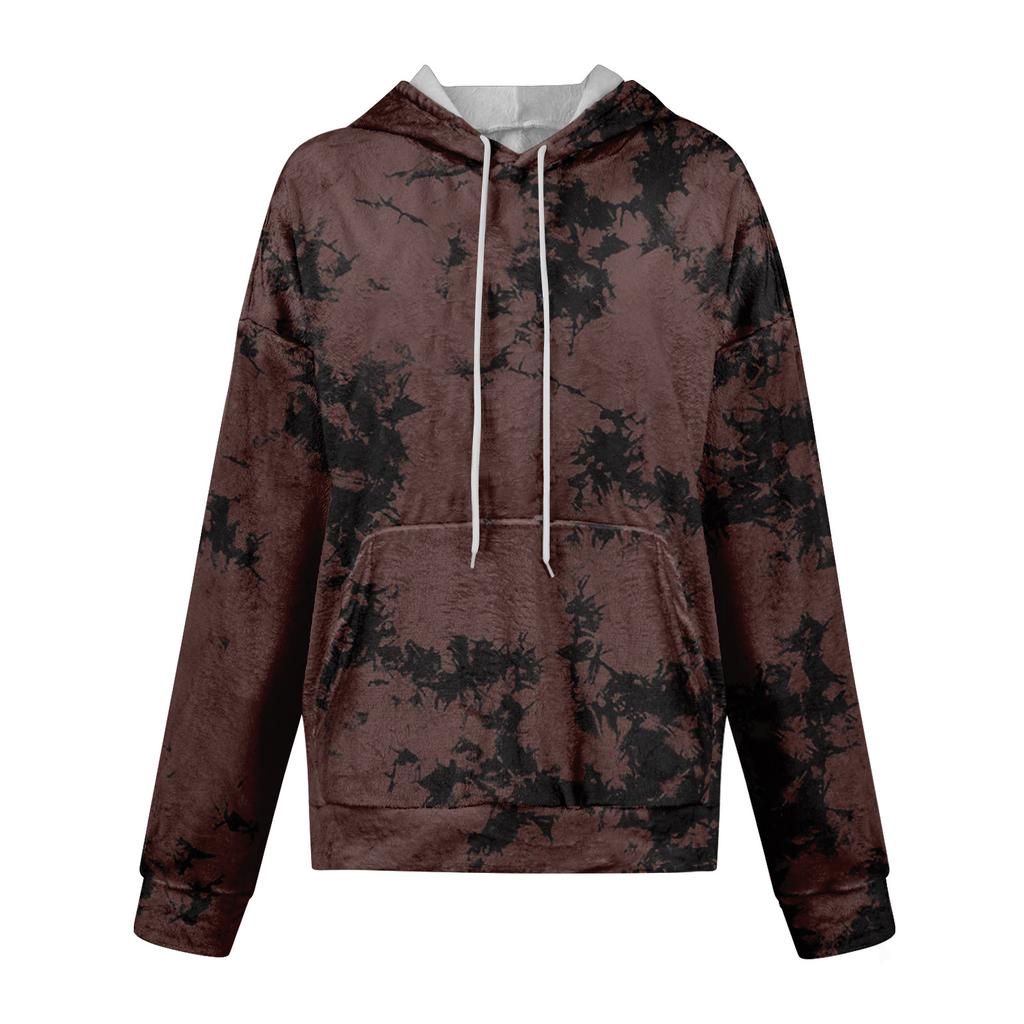 Hoodies For Women Oversized Winter Plush Cute Sweatshirts Pullover Trendy Fall Winter Clothes