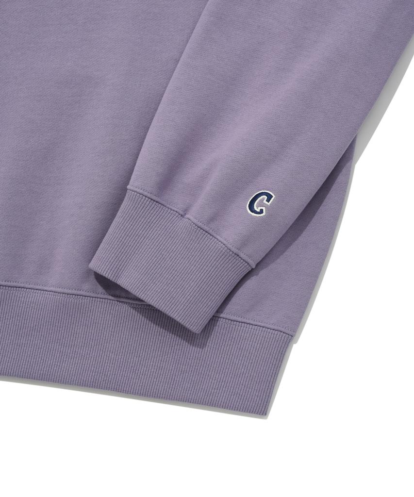 COVERNAT Authentic Logo Sweatshirt Lavender