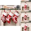 Christmas Beautifully Crafted Stockings With Soft Fabric And Playful Reindeer And Snowflake Themes
