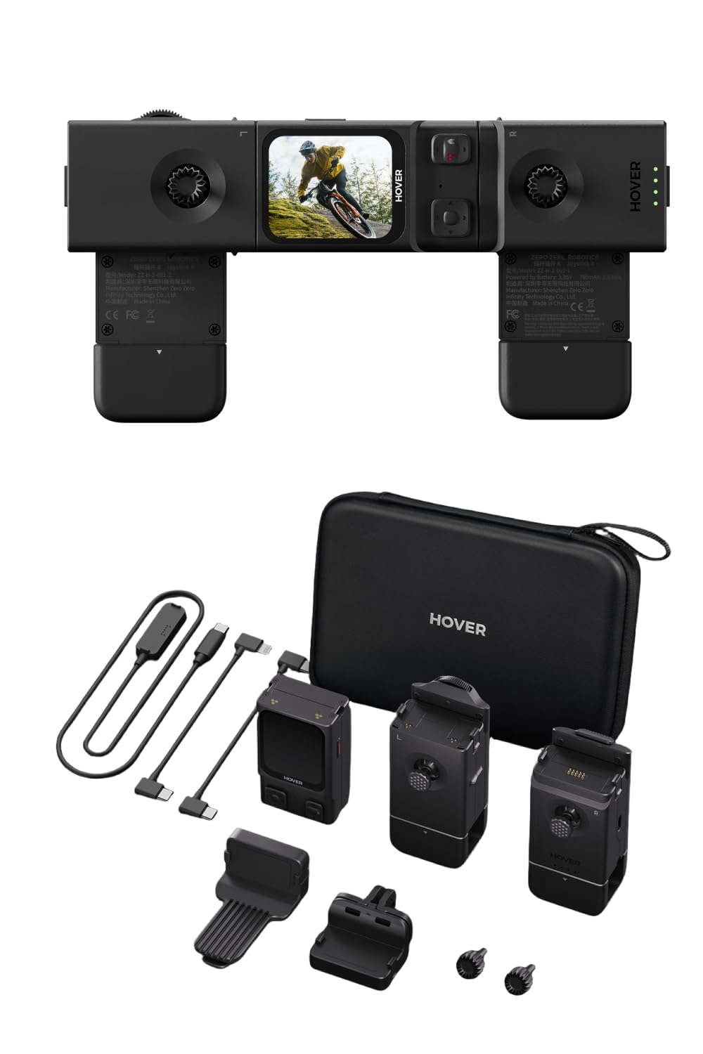 

HOVERAir Маяк Джойстик Легкий Контролер Руху з Дисплеєм та Безпечним Польотом для та На Відкритому Повітрі Сумісний з X1 X1 та X1 Smart & Set,