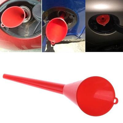 Plastic Fuel Filling Tools Universal Motorcycle Refueling Tools Durable Car Long Stem Funnel