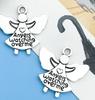 30pcs Tibetan Angel Charm Pendants Eye Catching Angel Pendants Charm For Creative Jewelry And Craft Designs