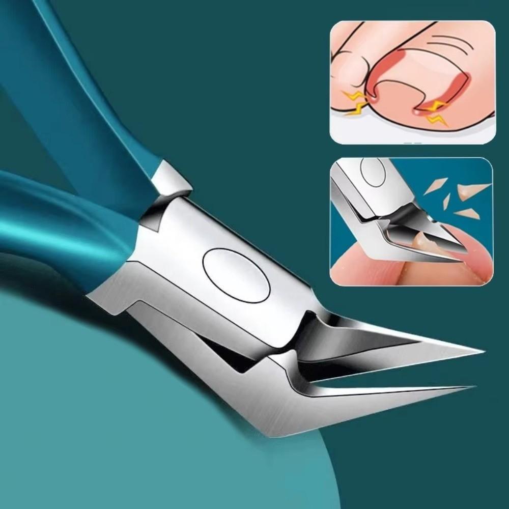 Durable Toe Nail Clipper Stainless Steel Ingrown Nail Clipper Nail Care Tool Manicure Tools
