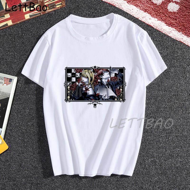 Ryuuk Death Note Anime Japanese Men Unisex Tees T Shirts Classic Anime Yagami Light And Ryuuku S