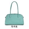 New first-layer cowhide tote bag handbag horizontal large-capacity leather women's bag commuter shoulder bag