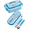 Skater Trio Set Chopsticks Spoon Fork Cinnamoroll Ushiro Shiro Sanrio Children's Antibacterial Made In Japan TACC2AG-A