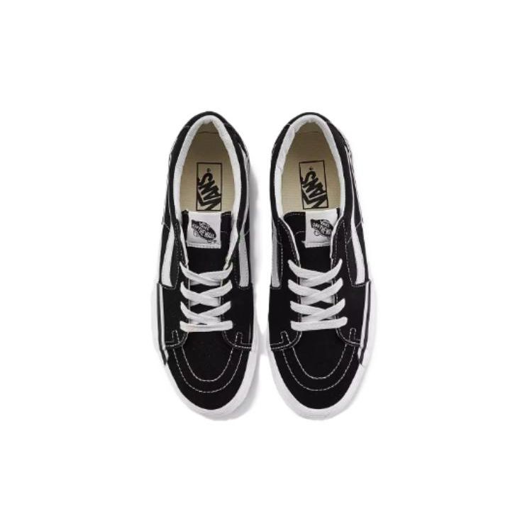 Vans Sk8-Low Rearrange - Black White Unisex Sneakers VN000CRNBA2