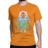 Vintage River Flows In You T Shirt For Men Pure Cotton T Shirts Princess Mononoke Ghibli