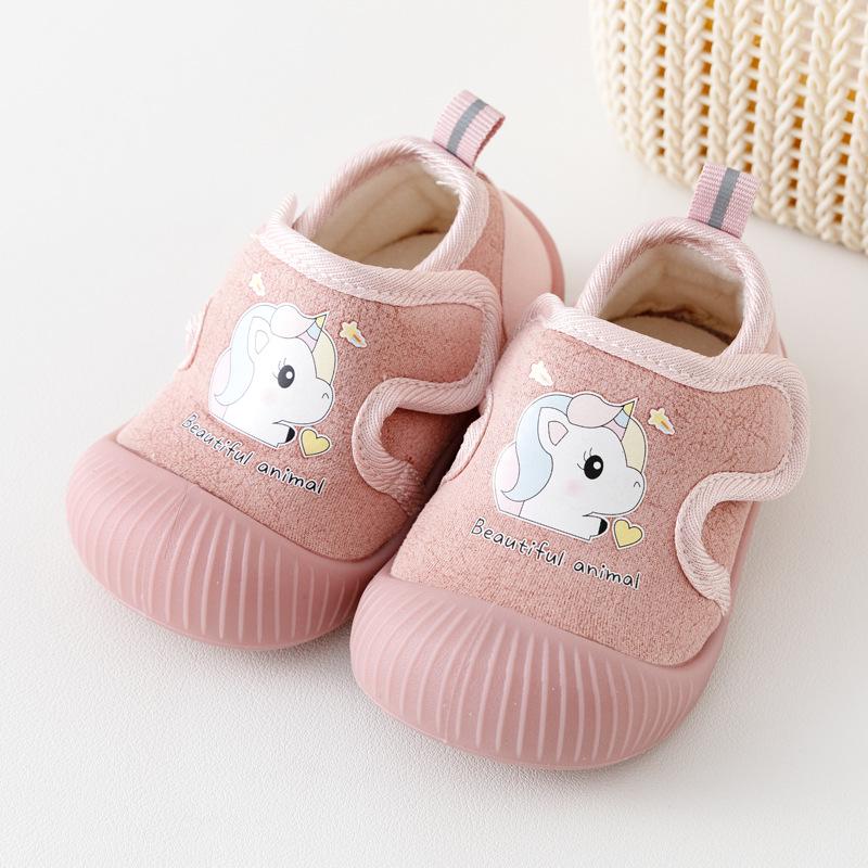 Autumn/Winter Baby Non-Slip Cartoon Soft Sole Indoor Socks Shoes for Toddlers