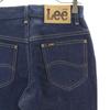Lee 90s USA made dead stock Straight denim pants W28 Navy jeans Men's Used