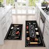 VIKAMA Nordic Kitchen Floor Mat, Anti-Slip Balcony Laundry Room Floor Mat, Corridor Entrance Long Carpet, Home Decoration