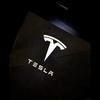 Car Sticker 2025 Hot Car Door LED Logo Projector Puddle Light Welcome Light Laser Projector Auto Accessories For Tesla Model Y M