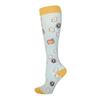 Compression Socks Outdoor Riding Elastic Sports Banana Pear Cartoon Cherry Dog Cat Toucan Stockings Pressure Compress