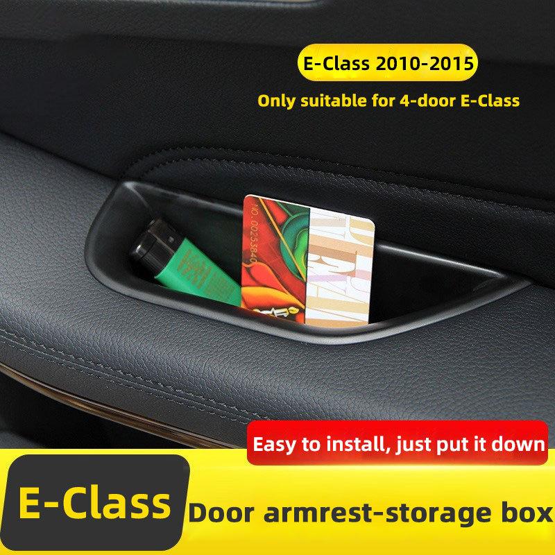 Car Front Rear Door Armrest Handle Storage Box Interior Trim For Mercedes Benz E Class W212 2010 2011 2012 2013 2014 2015 2016