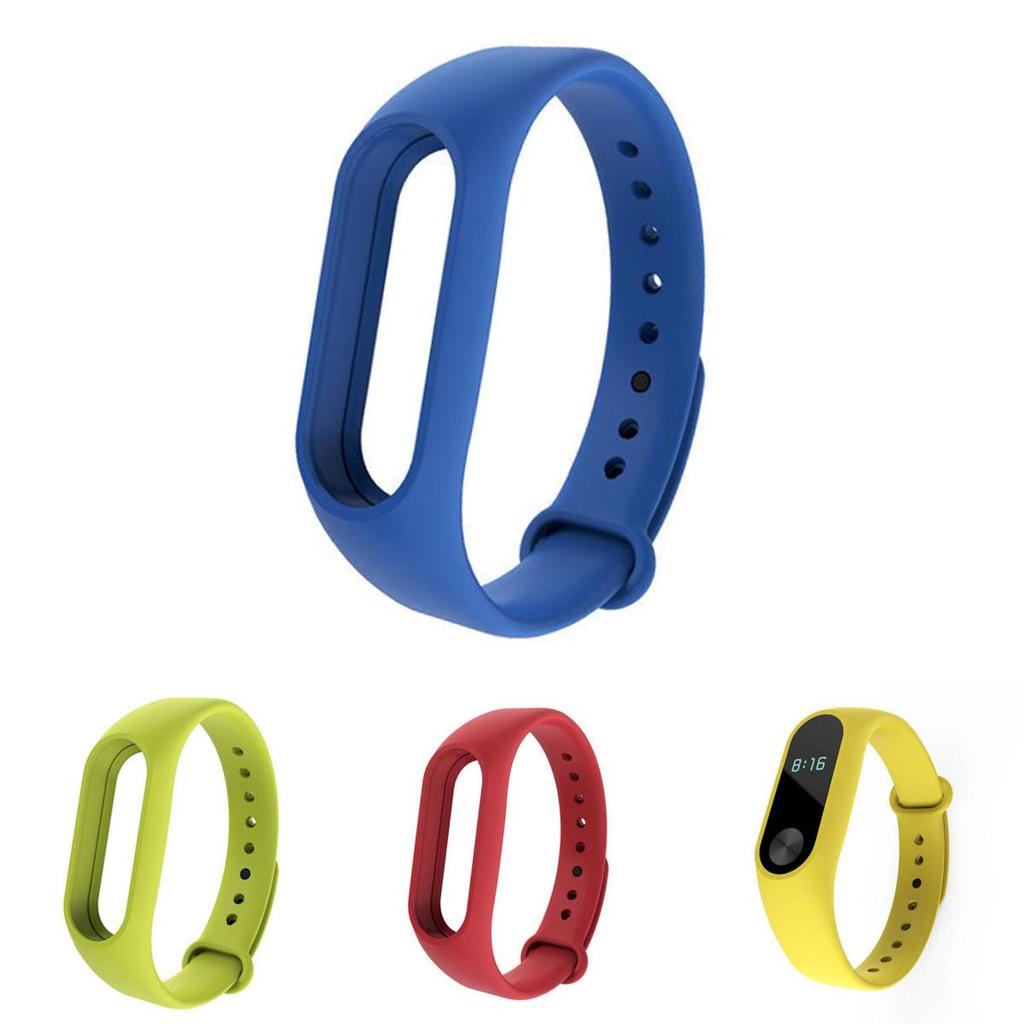Premium Quality Fashion Silicon Wrist Strap Wristband Bracelet For Xiaomi Mi Band 2