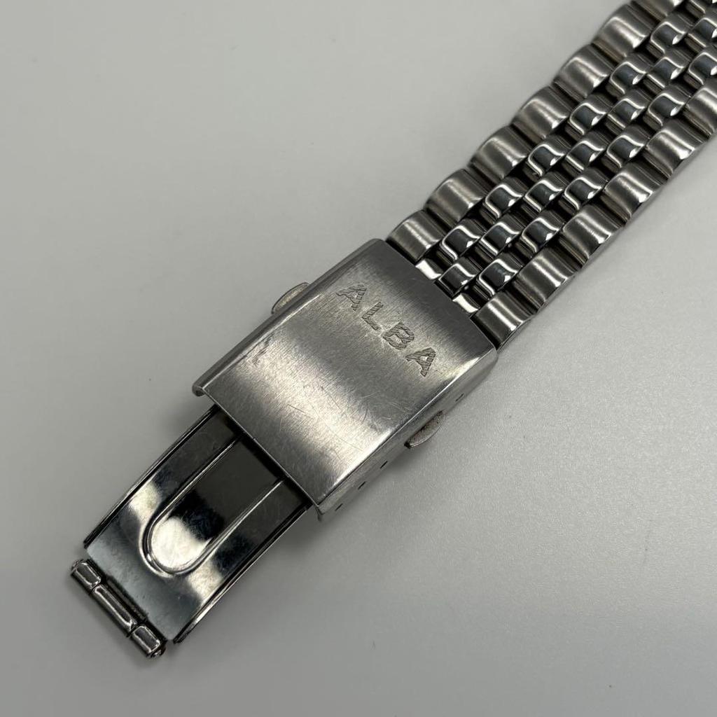 [USED] Seiko Alba Quartz Watch with Genuine Bracelet, Battery Replaced