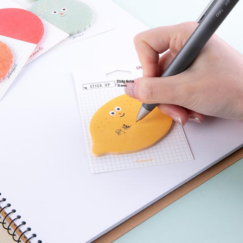 Deli Fruit Theme Sticky Notes Set