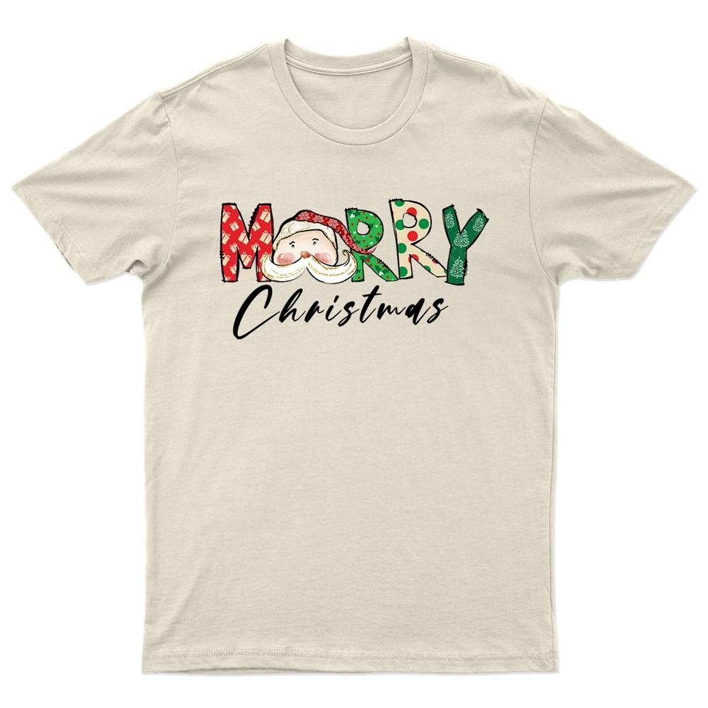 Merry Christmas Santa Claus TShirt Unisex Gift Retro Funny Unisexs Vintage