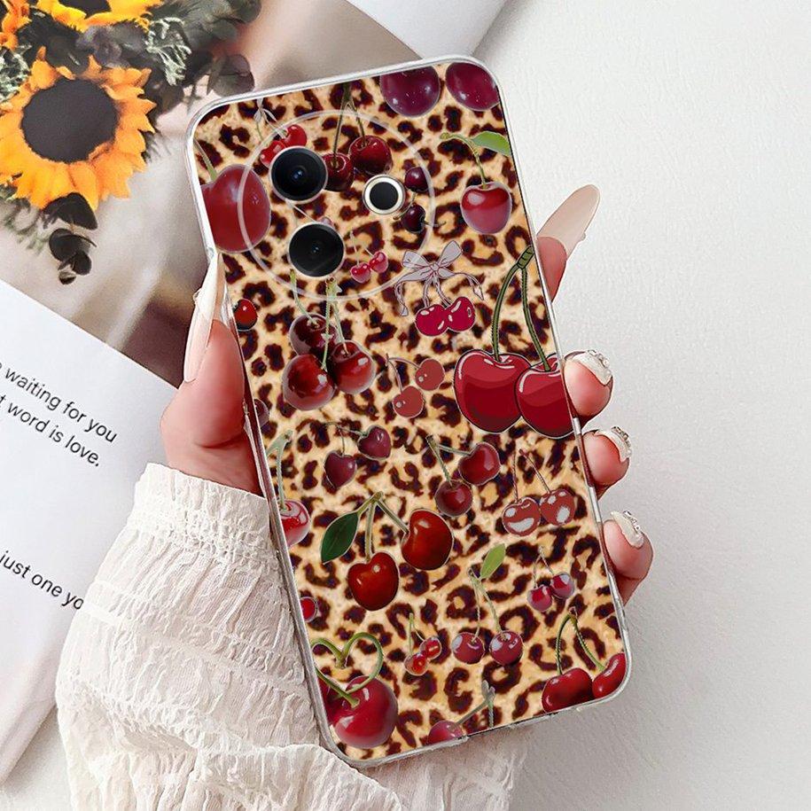 Hülle Für Vivo Y39 Y300i 5G Cover V2436 V2444A Neue Mode Blume Schmetterling Weiches Silikon Klare Hülle Für VivoY39 VivoY300i Funda