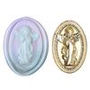 3D Stereoscopic Seal Wax Seal Stamp Head Pray Angels Angels Tears DIY Envelopes Stamps Replace Heads For Wedding Invitation