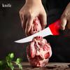 Red Boning Knife Professional Meat Dividing Boning Butcher Meat Slicing Knife Sharp Stainless Steel Compact and Easy To Use Peeling Knife