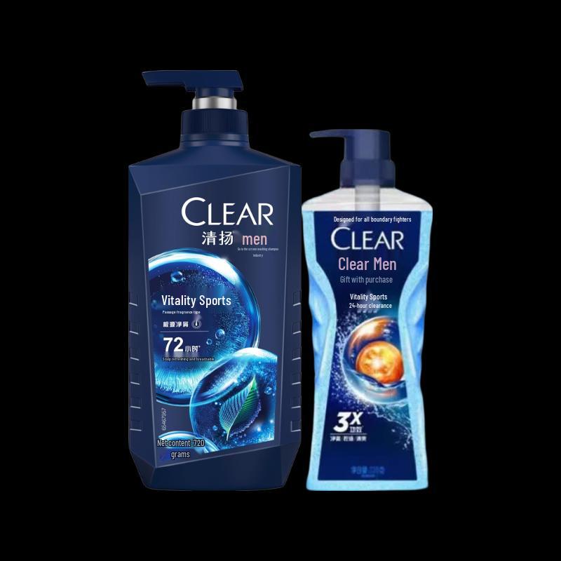 Clear Men Active Sport Menthol Shampoo & Shower Gel Set