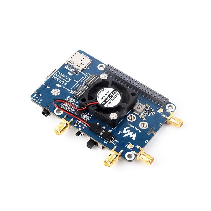 MicroSnow 4G Expansion Board with GNSS for Raspberry Pi (SIM7600G-H M.2, Global Multi-Band)