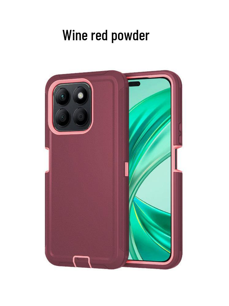 Honor X8B/X8A 4G 3-in-1 Drop-Proof Protective Phone Case