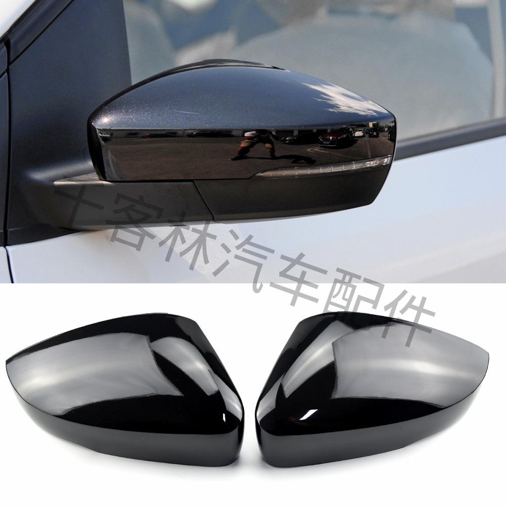 Gloss Black Rearview Mirror Cover for Volkswagen POLO MK5 (6R/6C)