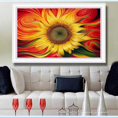 Diamant-Kunst-Blumen, 5D-Diamant-Malerei-Set, Kreuzstich, Diamant-Punkte-Malerei, Mosaik