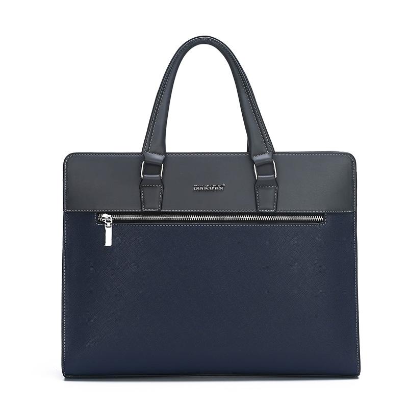 

TS JYL laptop bag,New Men Bag Business Laptop Handbag Commuter Briefcase Shoulder Meeting 14 inches синій