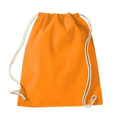 Westford Mill Plain Cotton Drawstring Bag