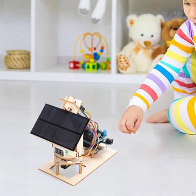 Automatic Solar Tracking Kits Smart Equipment Stem DIY Wooden System