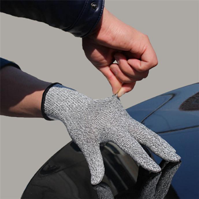 Finether Rukavice odolné proti pořezání EN388 Úroveň 5 Odolnost proti pořezání Pohodlné prodyšné rukavice Vysoká kvalita