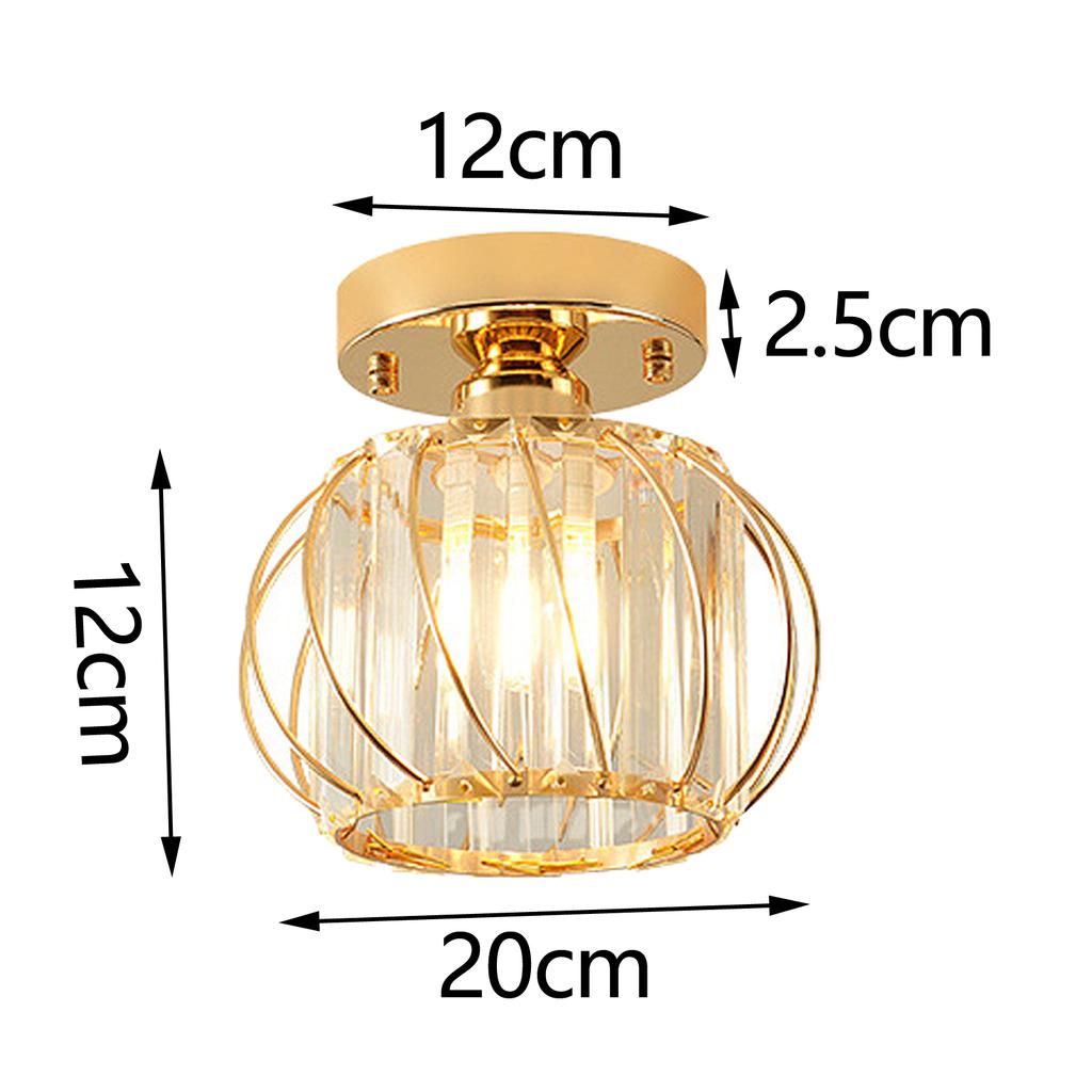 Mini Chandelier Crystal Ceiling Light Ceiling Light Close To Ceiling Lighting Fixture Ceiling Lamp For Corridor Aisle Lamp