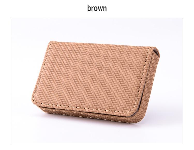 Creative Metal Minimalist Business Card Holder for Men & Women - Customizable Exhibition Gift